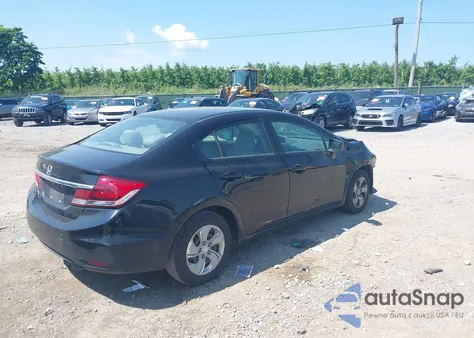 2015 Honda Civic Lx из США, поврежденный, VIN 19XFB2F50FE266234